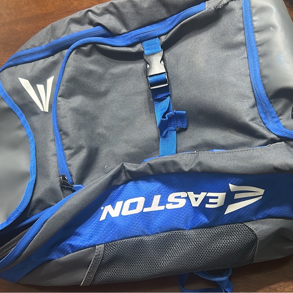 Easton Gray and Blue Men's Batbag